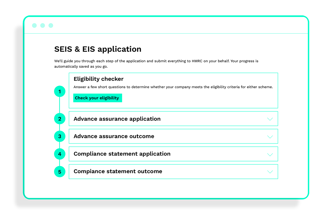 SEIS application steps